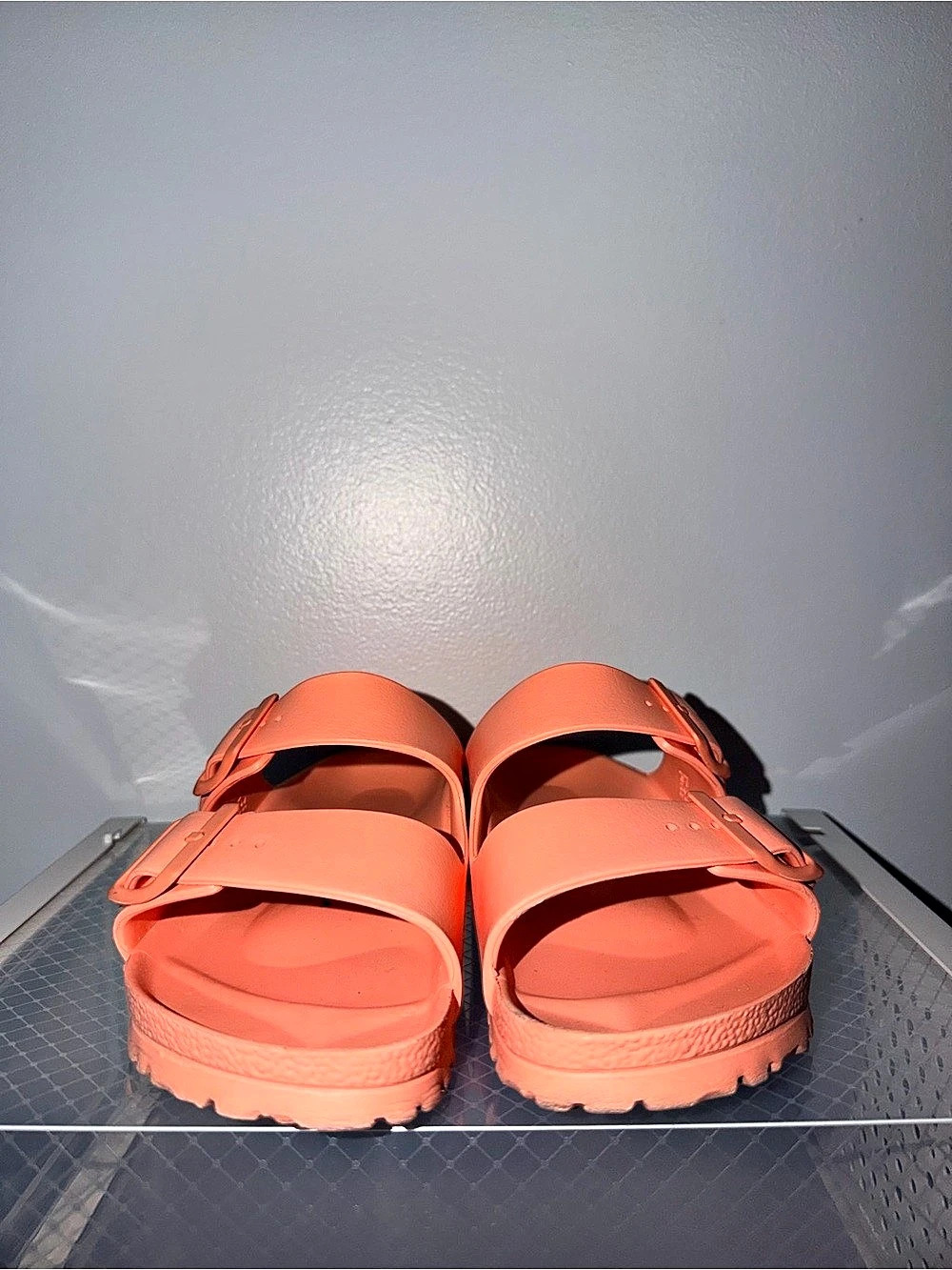 Birkenstock Arizona EVA Buckle Strap Sandals in Orange - Picture 2 of 3